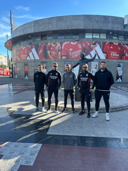 Staż w Benfice w ramach Erasmus + zakończony